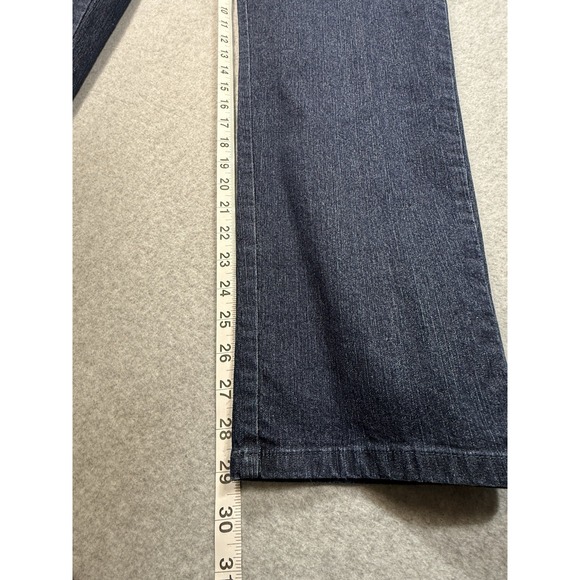 Ruby Rd. Slimming Size 14 Jeans Dark Wash Stretch Pull-On High Raise NWT - Picture 10 of 13